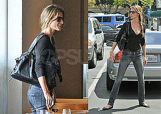 Gisele Bundchen and a Friend Eat Lunch in LA