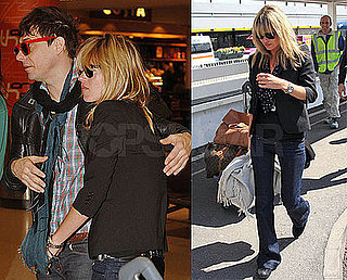 Kate Moss and Jamie Hince Party in London Before Flying to Edinburgh