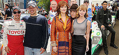 Matthew Fox, Emile Hirsch, Christina Ricci, Nick Lachey at the 2008 Toyota Pro/Celebrity Race in Long Beach on Saturday