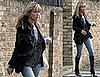 Kate Moss and Jamie Hince Leave Her London House