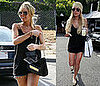 Leggy Lindsay Is Back in LA with Her Non-Alcoholic Beverage