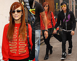 Ashlee and Pete's Hoodie Collection and MJ Covers in London