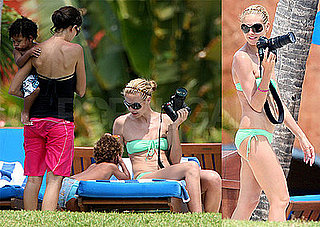 Heidi Klum in a Bikini in Mexico With Family to Celebrate Anniversary