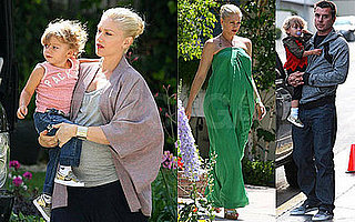 Gwen, Gavin, and Kingston Pictures in LA