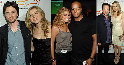 The Cast of Scrubs at the the Michael J. Fox Foundation For Parkinson's Research Poker Fundraiser
