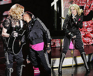 Madonna's Still Very Into the On Stage Make-Out