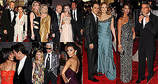 Tom Cruise, Katie Holmes, David and Victoria Beckham, George Clooney, Julia Roberts at 2008 Costume Institute Gala