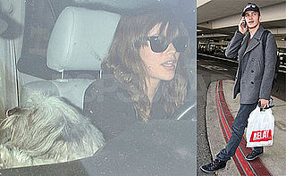 Hayden Christensen Is Picked Up By Rachel Bilson at LAX