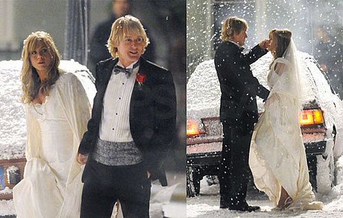 Photos of Jennifer Aniston and Owen Wilson Getting Married on the Set of Marley and Me