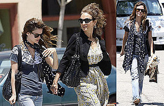 Rachel Bilson and Her Mom Janice Spend the Day Shopping in Pasadena