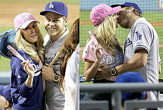 Photos of Heidi Montag and Spencer Pratt at Dodger Stadium