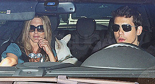 Photos of Jennifer Aniston and John Mayer Leaving the Beverly Hills Hotel