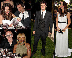 Images of Celebrities at Raisa Gorbachev Foundation party in London