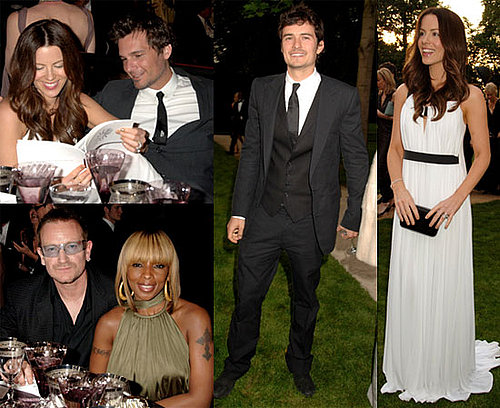 Images of Celebrities at Raisa Gorbachev Foundation party in London
