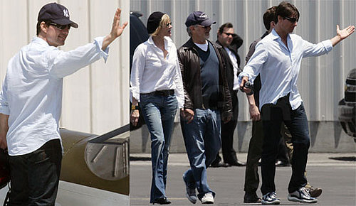 Photo of Tom Cruise, Ben Stiller, Steven Spielberg Flying Planes