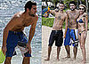 Photos of Shirtless Brody Jenner on Beach in Maui with Girlfriend and Family