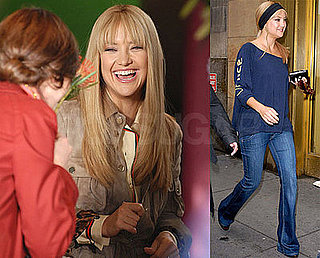 Kate Hudson on the Set of Bride Wars