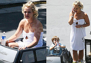Britney Cruises With Her Boys and the Pussycat Dolls