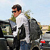 John Mayer Arrives Home