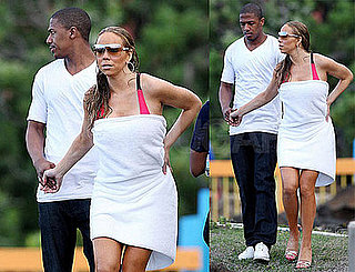 Mariah Carey Bikini Photos on Video Set With Nick Cannon
