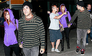 Pete Wentz and Ashlee Simpson Enjoy the Sex and the City Movie