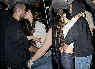 Photos of Eva Longoria and Tony Parker Drunk, Kissing At Club In Paris