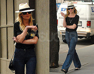 Photos of Kirsten Dunst Wearing a Fedora in NYC