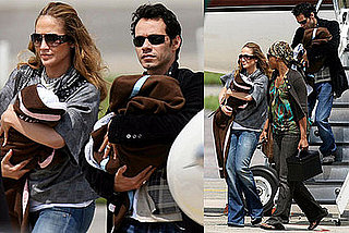 Photos of Jennifer Lopez, Marc Anthony, Max Anthony, Emme Anthony in Belgium