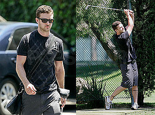 Photos of Justin Timberlake Playing Golf