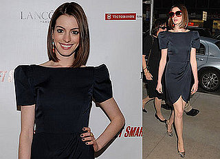 Anne Hathaway Continues to Promote Get Smart, Looks Happy Post-Breakup