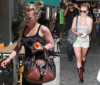 Photos of Hilary Duff Shopping and Working Out in Beverly Hills