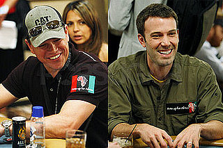 Photos of Matt Damon and Ben Affleck at the Ante Up for Africa Chairty Poker Tournament