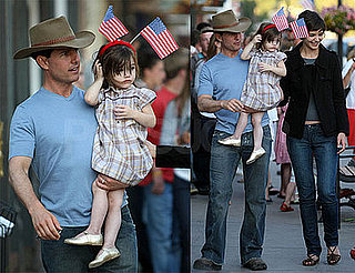 Photos of Tom Cruise, Katie Holmes, Suri Cruise on the Fourth of July