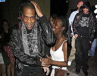 Photos of Jay-Z Mobbed by Fans Leaving Maddox Club in London