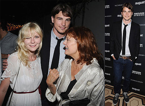 Photos of Josh Hartnett, Kirsten Dunst, Susan Sarandon at NYC Screening of August