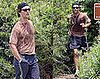 Matthew Takes a Daddy Break to Take a Jog