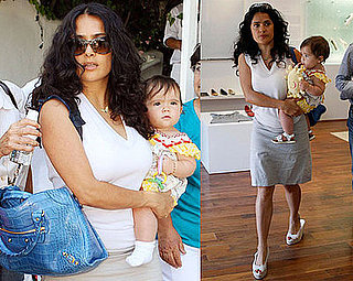 Photos of Salma Hayek and Baby Valentina