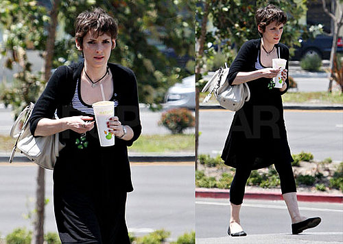 Photos of Winona Ryder Drinking Jamba Juice