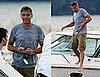 Photos of George Clooney on a Boat in Lake Como 2008-07-09 08:58:08