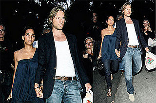 Photos of Halle Berry and Gabriel Aubry at Stevie Wonder Concert