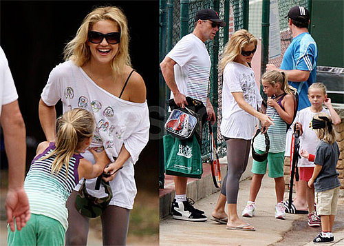 Photos of Kate Hudson and Lance Armstrong With Lance's Kids