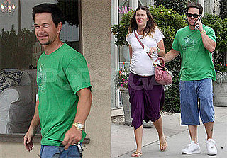 Photos of Mark Wahlberg Wearing a Notre Dame T Shirt