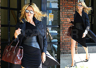 Photos Of Heidi Klum On her Way to Conan O'Brien