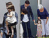 Photos of Celebrity Baby Suri Cruise On Set Of Eli Stone With Tom Cruise and Katie Holmes