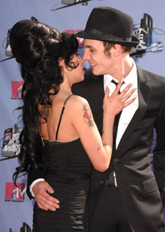Photo of Amy Winehouse With Blake Fielder-Civil, Who Was Sentenced to 27 Months in Jail