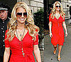 Photos of Jessica Simpson at the Ritz Carlton in New York City