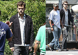 Photos of Joshua Jackson on the Set of Fringe in Brooklyn