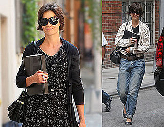 Photos of Katie Holmes Rehearsing for Broadway in NYC