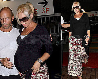 Photos of Very Pregnant Gwen Stefani Arriving at a Hospital in LA