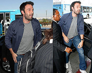 Photos of Ben Affleck Arriving at LAX